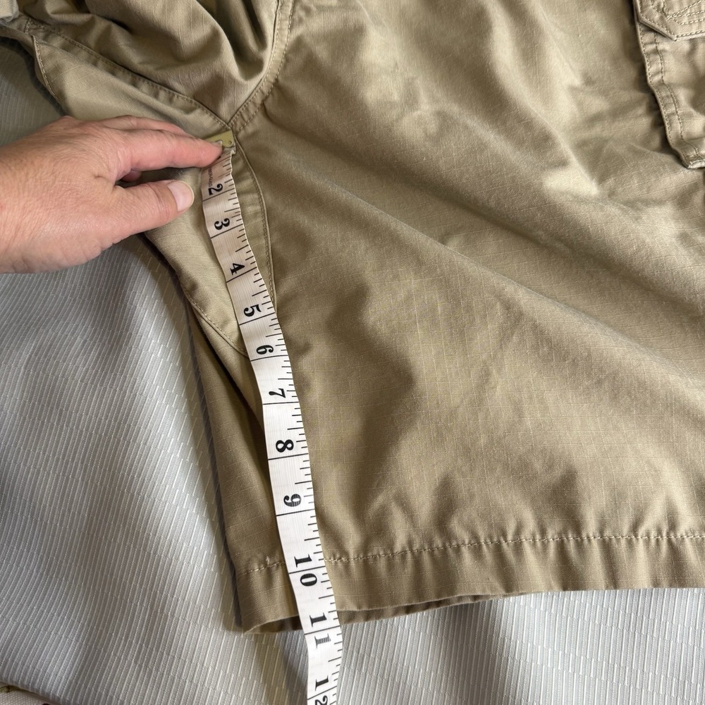 511 Tactical Shorts Mens 40 Tan Cargo Pocket Elastic Waist 10 Inch Inseam Canvas - Picture 5 of 14